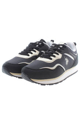 US POLO ASSN. CHILDREN'S BLACK SPORTS FOOTWEAR