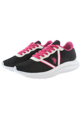 US POLO ASSN. WOMEN'S BLACK SPORTS FOOTWEAR