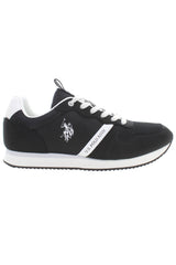 US POLO ASSN. MEN'S BLACK SPORTS FOOTWEAR