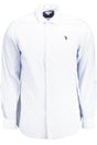 US POLO ASSN. MEN'S LONG-SLEEVED SHIRT, BLUE