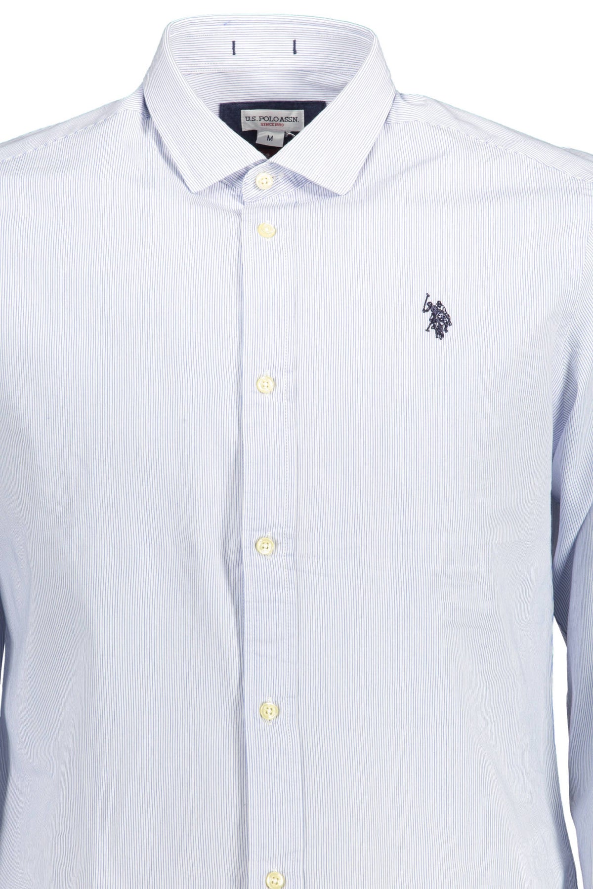 US POLO ASSN. MEN'S LONG-SLEEVED SHIRT, BLUE
