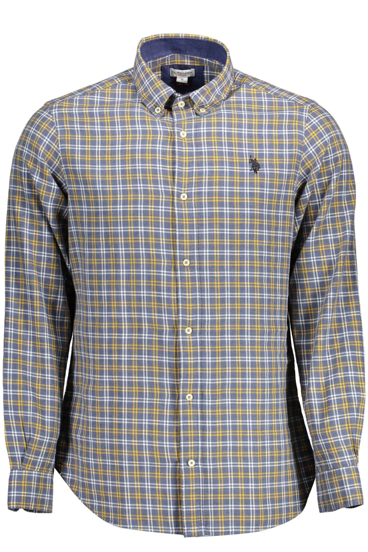 US POLO ASSN. MEN'S BLUE LONG-SLEEVED SHIRT