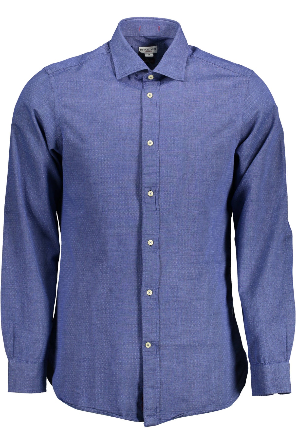 US POLO ASSN. MEN'S BLUE LONG-SLEEVED SHIRT