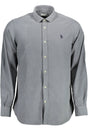 US POLO ASSN. MEN'S BLUE LONG-SLEEVED SHIRT