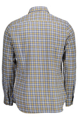 US POLO ASSN. MEN'S BLUE LONG-SLEEVED SHIRT