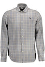 US POLO ASSN. MEN'S LONG-SLEEVED SHIRT, GREY