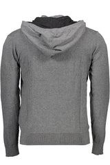 US POLO ASSN. MEN'S GREY CARDIGAN