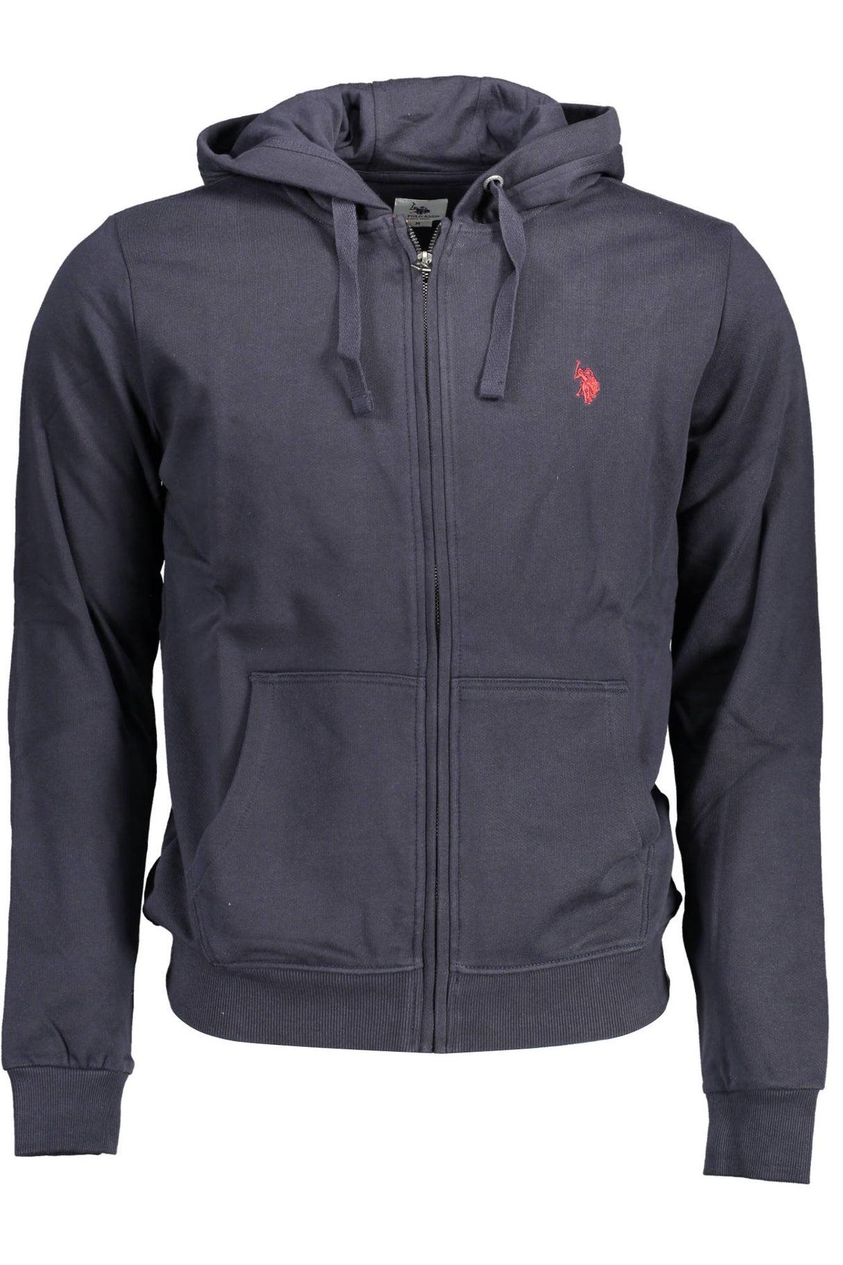 US POLO ASSN. MEN'S BLUE ZIP-UP SWEATSHIRT