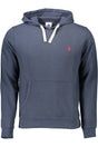 US POLO ASSN. MEN'S BLUE ZIP-UP SWEATSHIRT