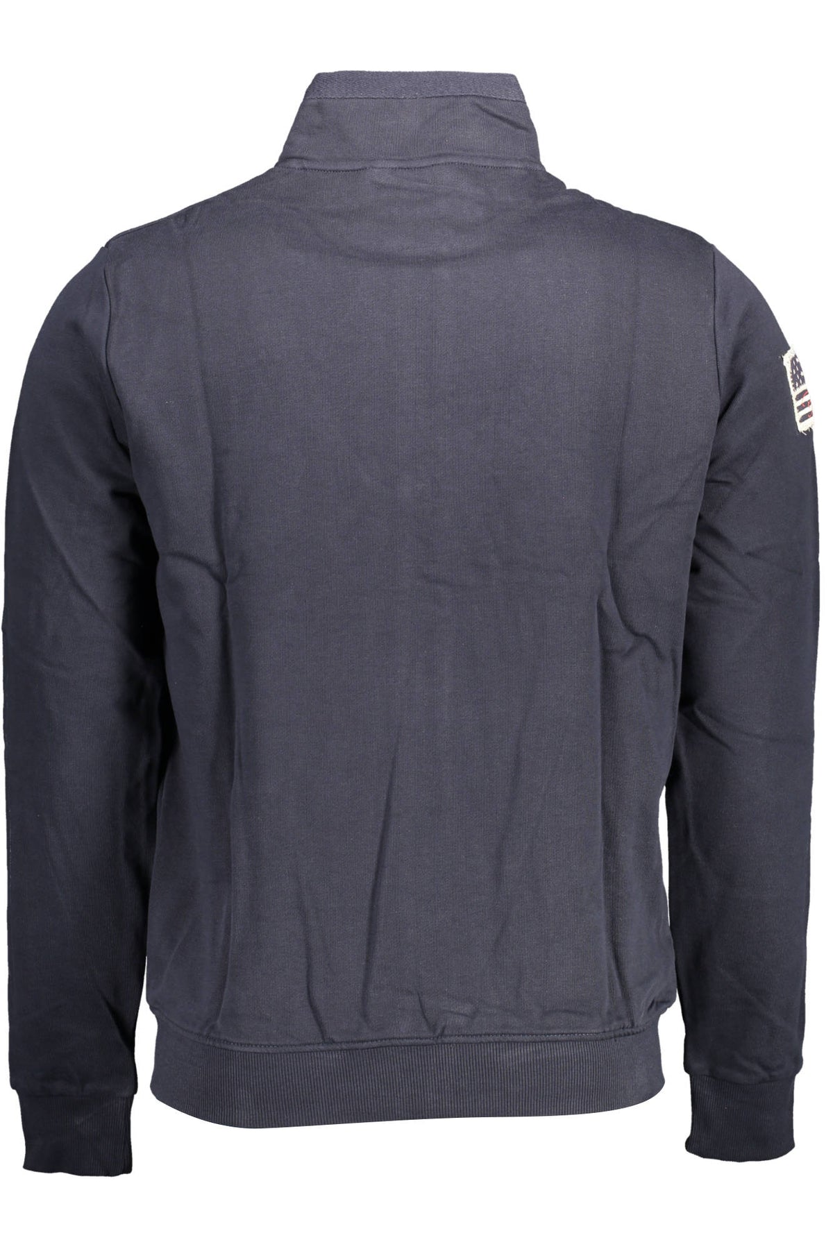 US POLO ASSN. MEN'S BLUE ZIP-UP SWEATSHIRT
