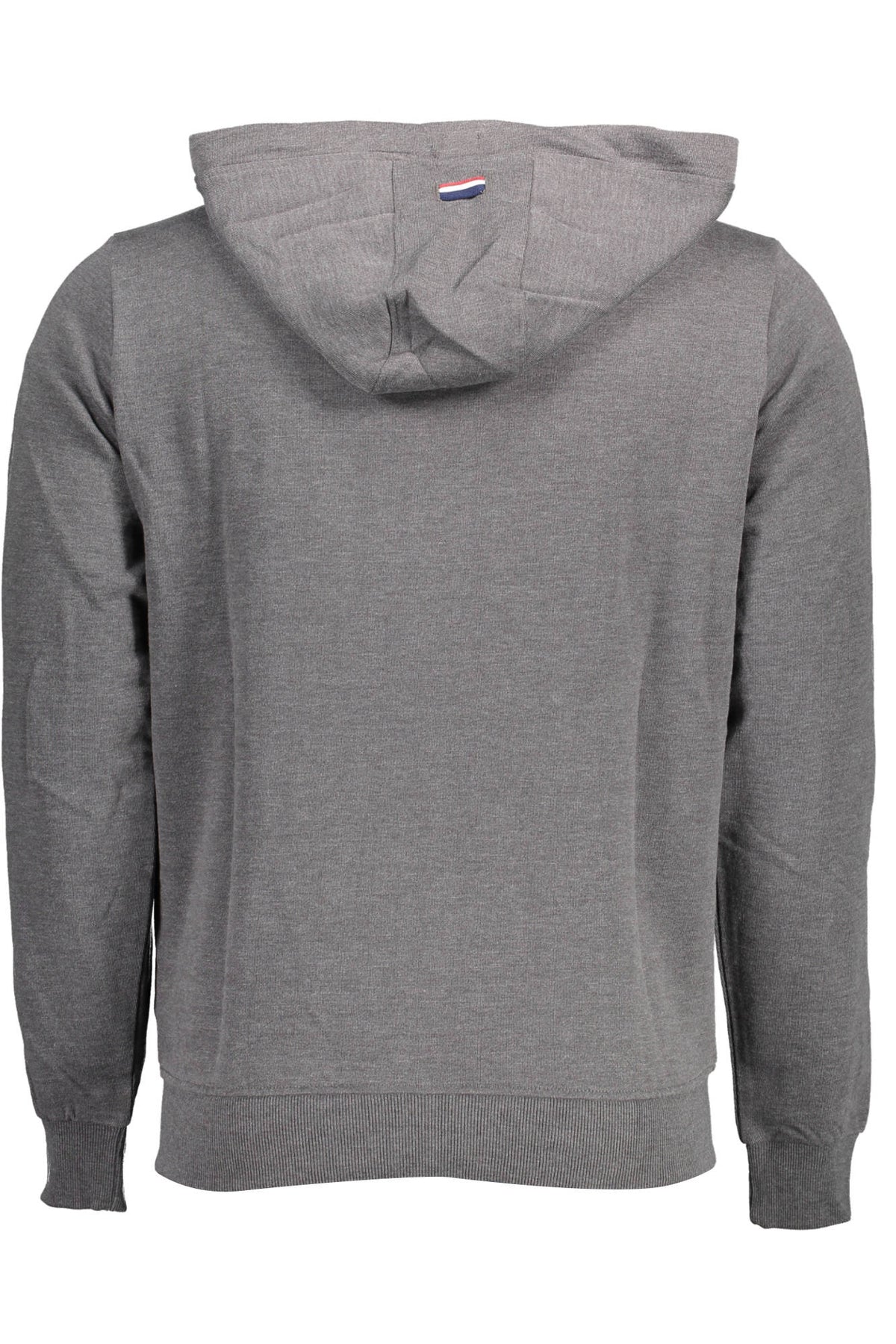 US POLO ASSN. MEN'S GRAY ZIP-UP SWEATSHIRT