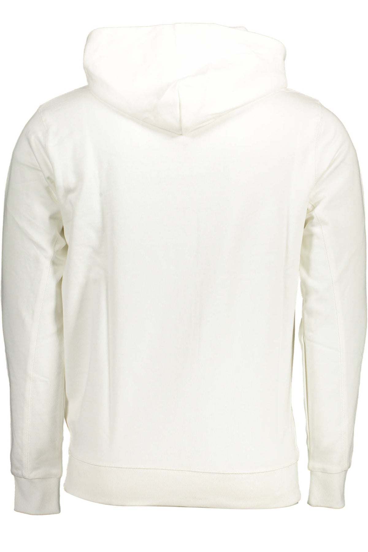 US POLO ASSN. MEN'S WHITE ZIP-UP SWEATSHIRT