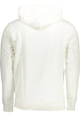 US POLO ASSN. MEN'S WHITE ZIP-UP SWEATSHIRT