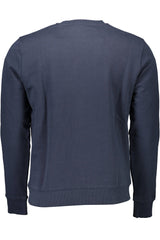 US POLO ASSN. MEN'S BLUE ZIP-UP SWEATSHIRT