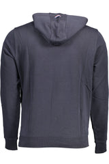 US POLO ASSN. MEN'S BLUE ZIP-UP SWEATSHIRT