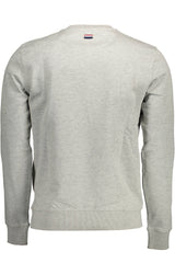 US POLO ASSN. MEN'S GRAY ZIP-UP SWEATSHIRT
