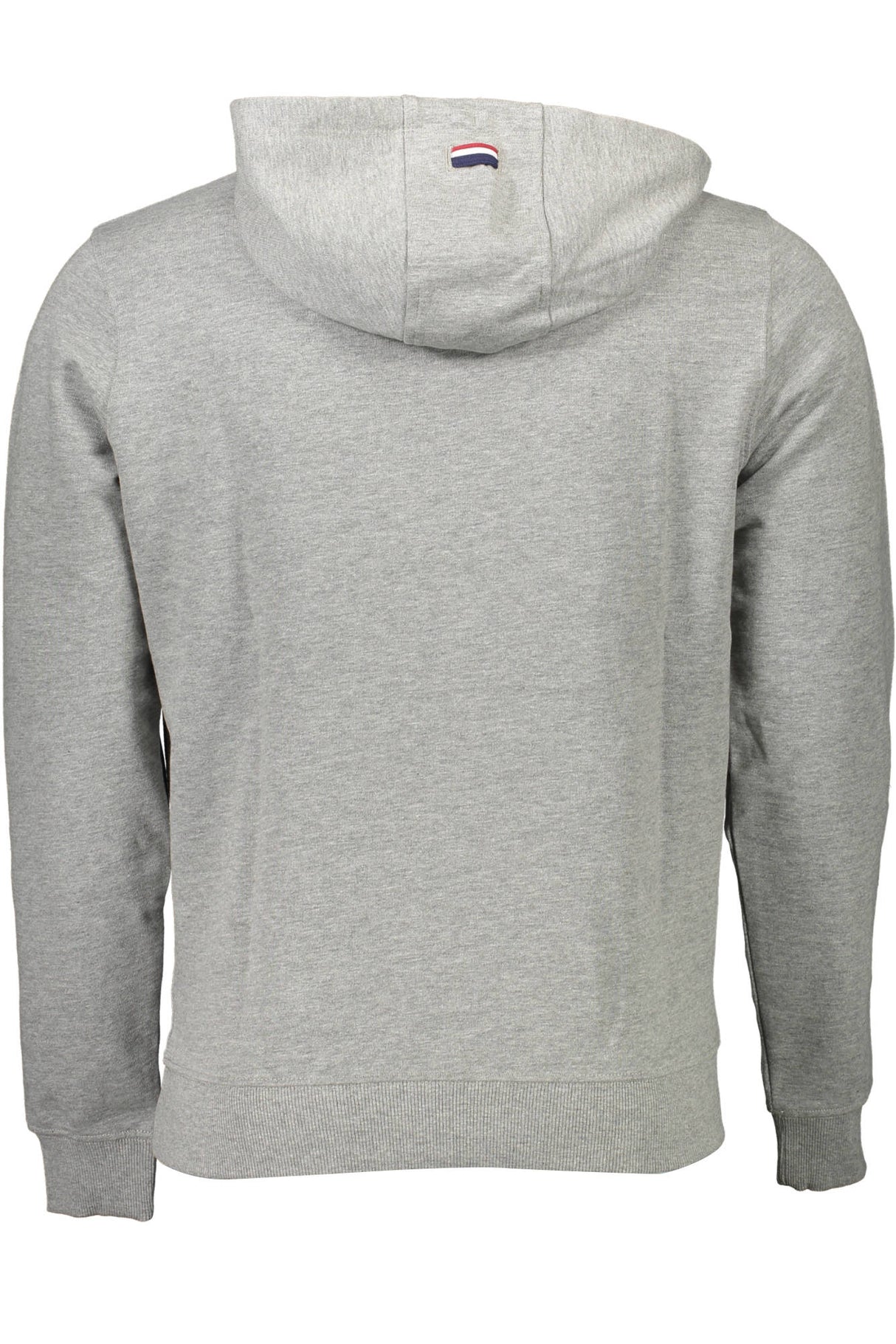 US POLO ASSN. MEN'S GRAY ZIP-UP SWEATSHIRT