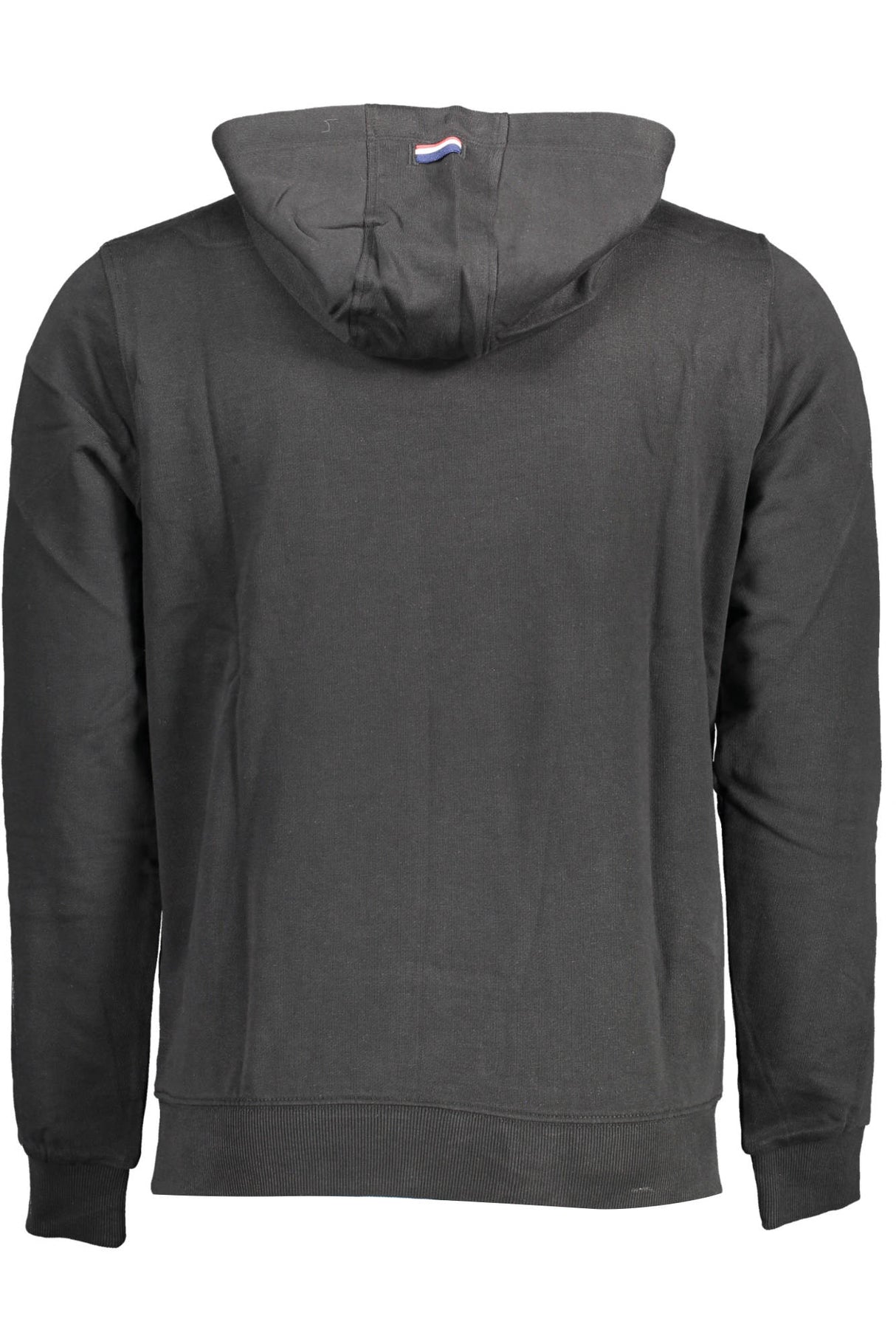 US POLO ASSN. MEN'S BLACK ZIP-UP SWEATSHIRT