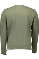 US POLO ASSN. MEN'S GREEN ZIP-UP SWEATSHIRT
