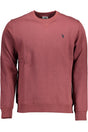 US POLO ASSN. MEN'S PURPLE ZIP-UP SWEATSHIRT