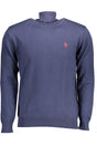 US POLO ASSN. MEN'S BLUE TURTLENECK