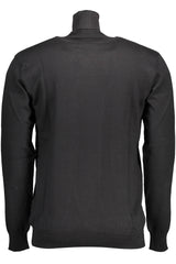US POLO ASSN. MEN'S BLACK TURTLENECK