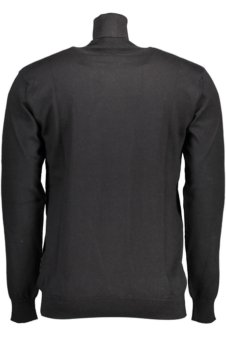 US POLO ASSN. MEN'S BLACK TURTLENECK