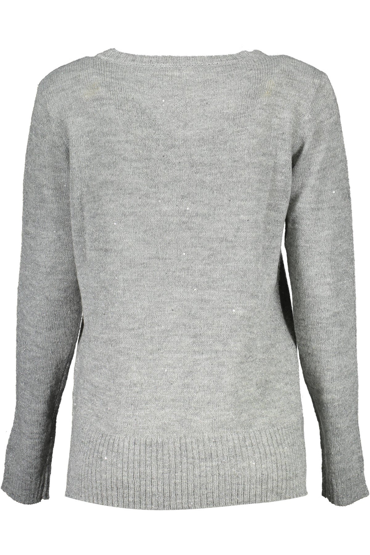 US POLO ASSN. WOMEN'S SILVER SWEATER