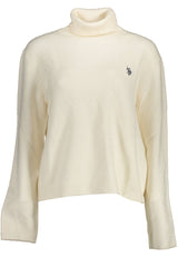 US POLO ASSN. WOMEN'S WHITE SWEATER