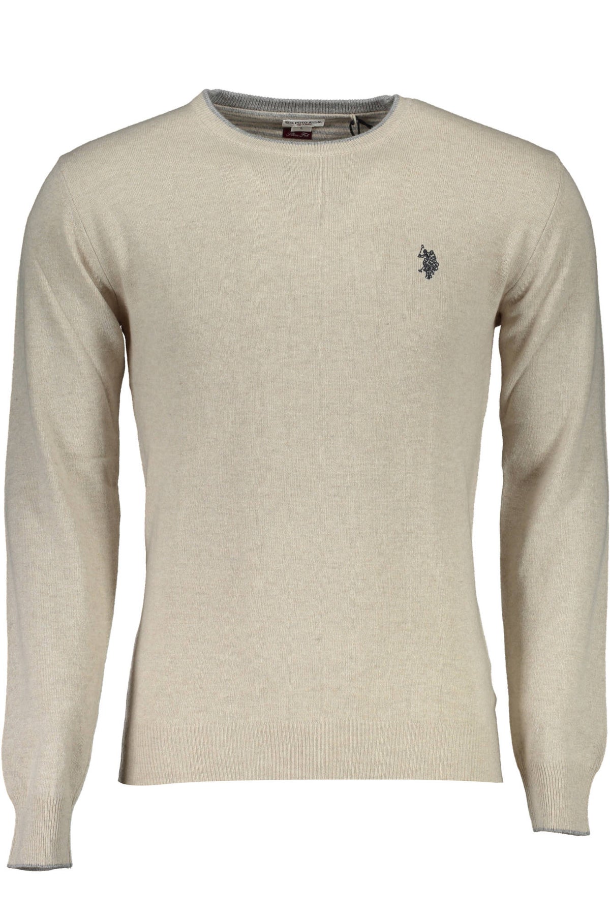 US POLO ASSN. MEN'S BEIGE SWEATER