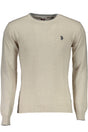 US POLO ASSN. MEN'S BEIGE SWEATER