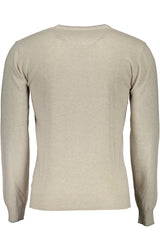 US POLO ASSN. MEN'S BEIGE SWEATER