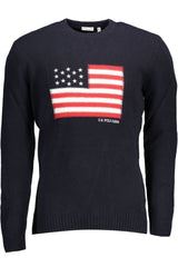 US POLO ASSN. MEN'S BLUE SWEATER