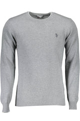 US POLO ASSN. MEN'S GREY SWEATER