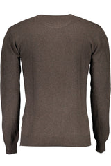 US POLO ASSN. MEN'S BROWN SWEATER