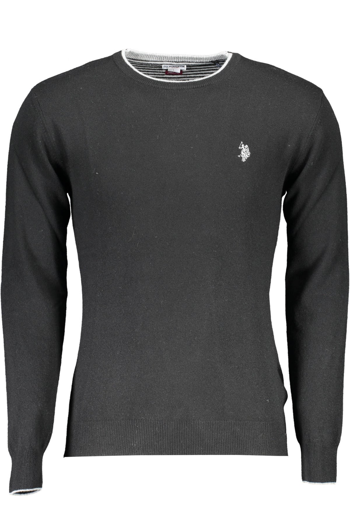 US POLO ASSN. MEN'S BLACK SWEATER