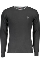 US POLO ASSN. MEN'S BLACK SWEATER