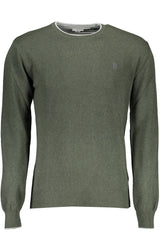 US POLO ASSN. MEN'S GREEN SWEATER