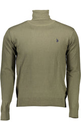 US POLO ASSN. MEN'S GREEN SWEATER