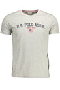US POLO ASSN. MEN'S SHORT-SLEEVE T-SHIRT, GREY