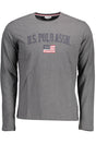 US POLO ASSN. MEN'S LONG-SLEEVE T-SHIRT, GREY