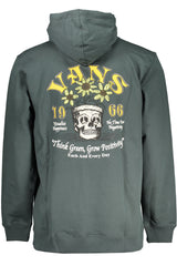 VANS GREEN MEN'S ZIPLESS SWEATSHIRT
