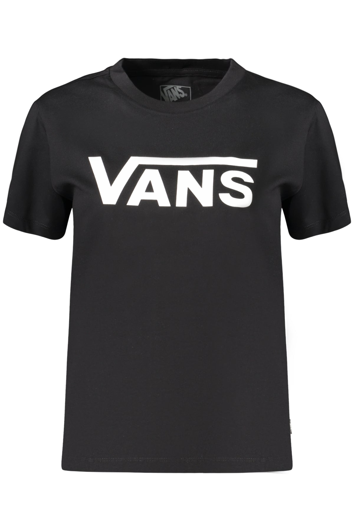 VANS WOMEN'S SHORT-SLEEVE T-SHIRT BLACK