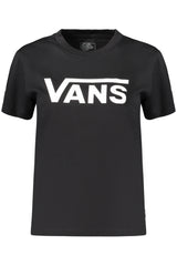 VANS WOMEN'S SHORT-SLEEVE T-SHIRT BLACK