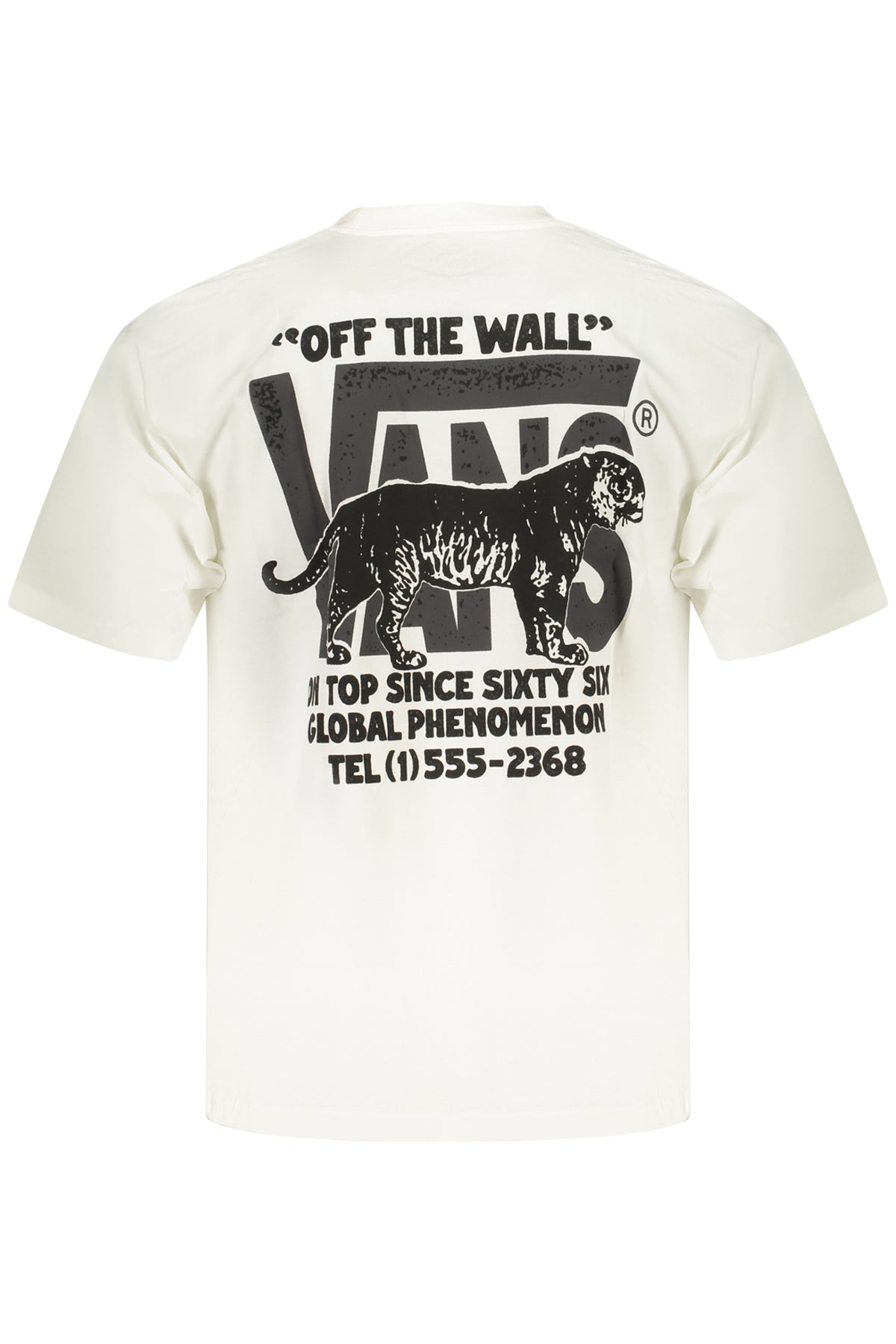 VANS MEN'S SHORT-SLEEVE T-SHIRT WHITE