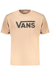 VANS MEN'S SHORT-SLEEVE T-SHIRT BROWN