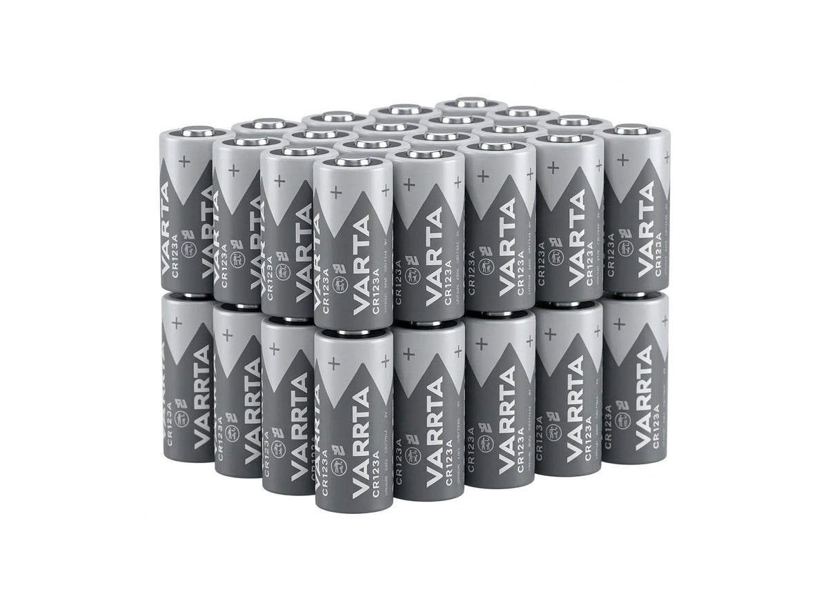Varta Lithium CR123A Batteries (40pk)