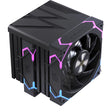 Einarex Gaming Cooling CPU, 6 Copper Heat Pipes, Dual Fans Design VENTUS V300 Black