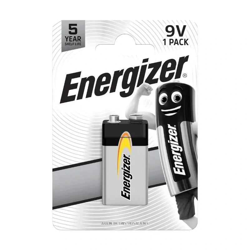 Energizer Batteries Alkaline 9V (1pc) Alkaline Everyday