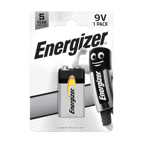 Energizer Batteries Alkaline 9V (1pc) Alkaline Everyday
